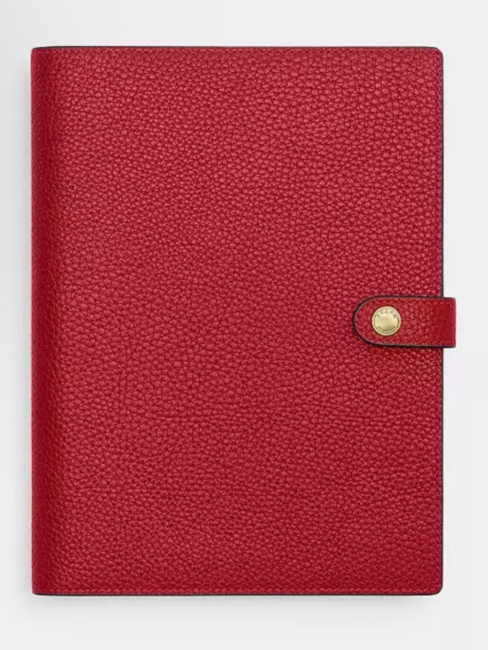NWT COACH Poppy Red Notebook